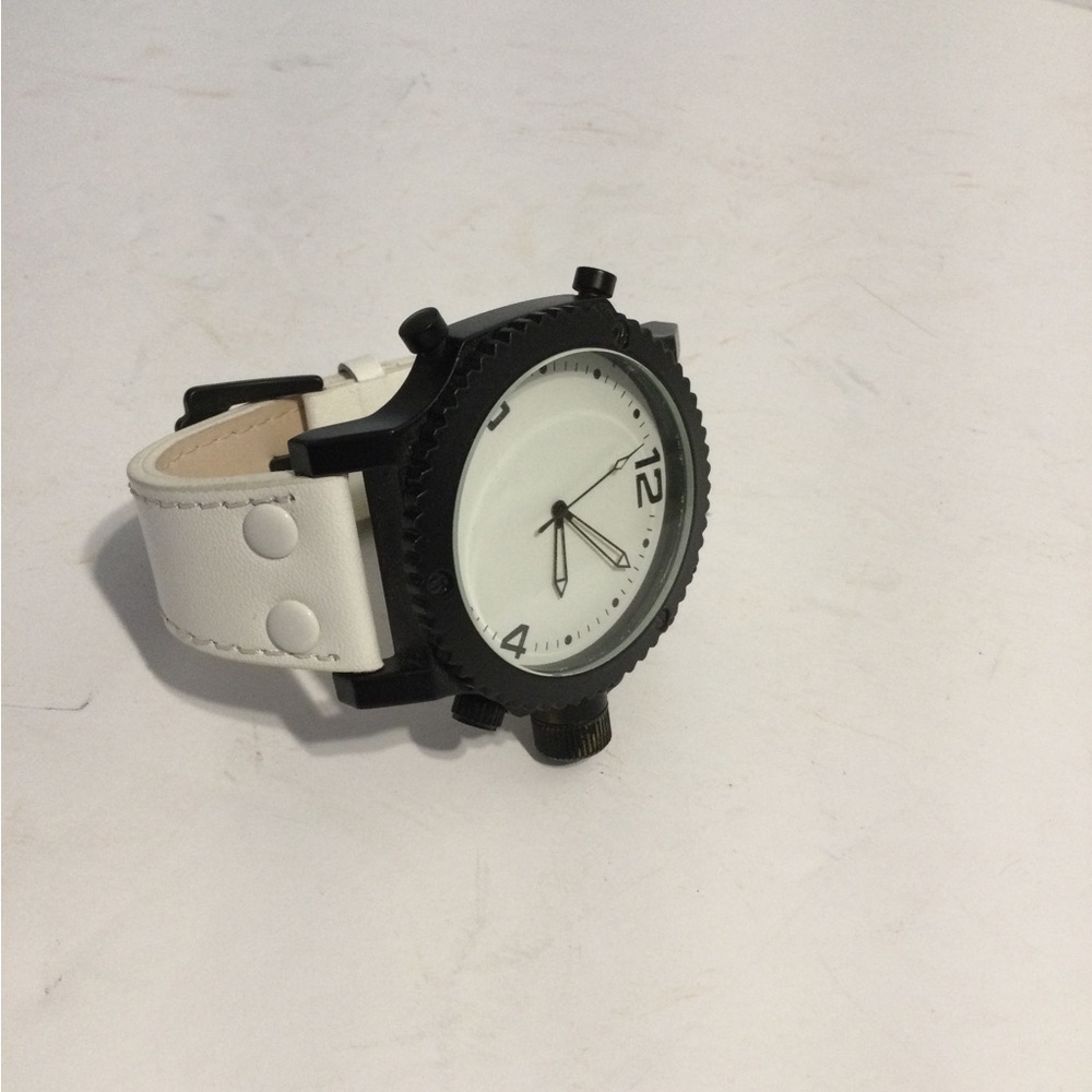 Black and White Men's Watch - Picture 6 of 6